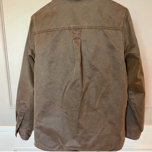NEW~Legendary Whitetails jacket Journeyman waxed cotton flannel lined Rugged